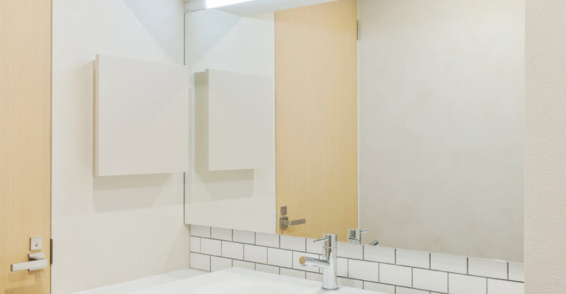 洗面台 ミラーサイズの選び方　バランスよく収納するためのコツ