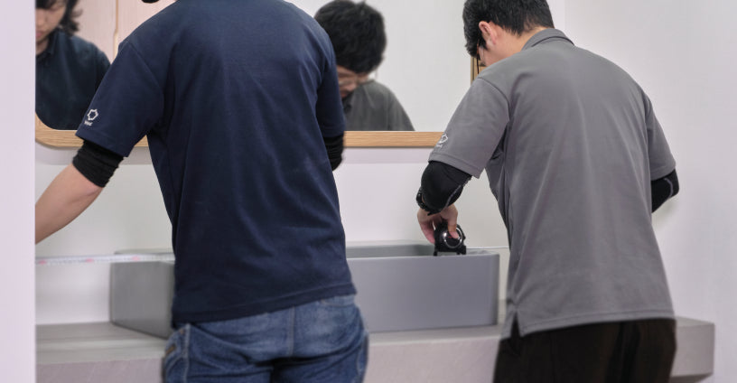 モールテックス施工済みカウンターの取付け方法｜初心者でもできるステップガイド