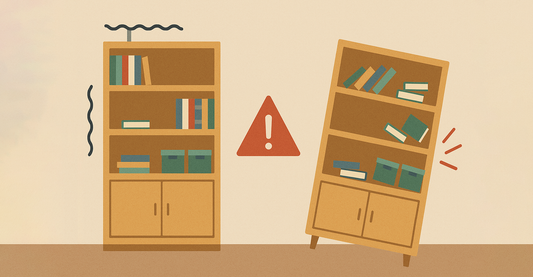 造作家具 vs 置き家具　耐震性の違いと地震対策に役立つ5つのポイント