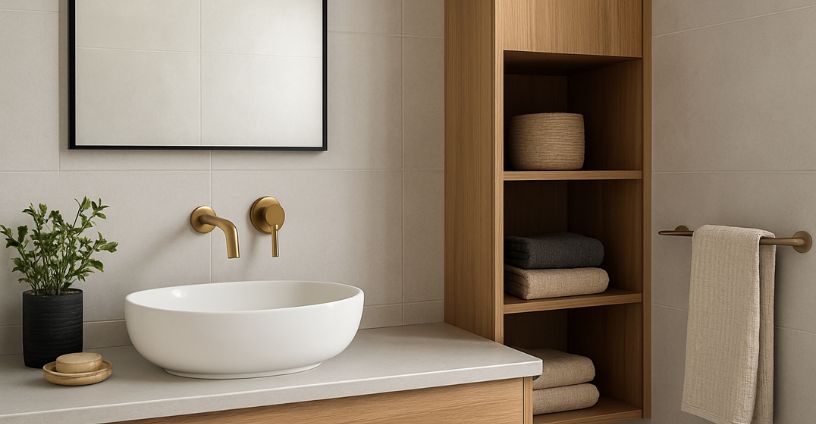 洗面カウンター ホテルライクを実現｜おしゃれ見えする造作アイデア5選